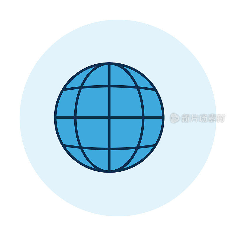 Webpage User Interface Icon In Thin Line Style
